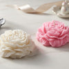 Blooming Rose Flower Candle Set – Handmade Pink Rose & White Jasmine Rose Scented Candles for Gifting