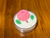 Pink Flower Tea Light Candle – Luxury Soy Wax Candle
