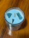 Blue Wave Latte Scented Candle – Luxury Soy Wax Candle