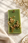 Jasmine Botanical Leaf Soy Wax Sachet