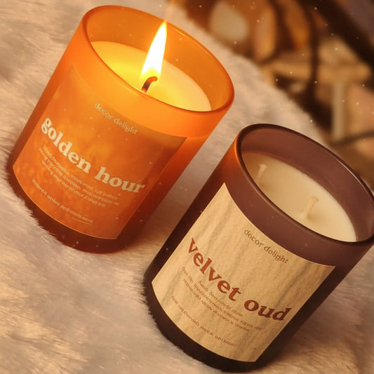 Scented candles